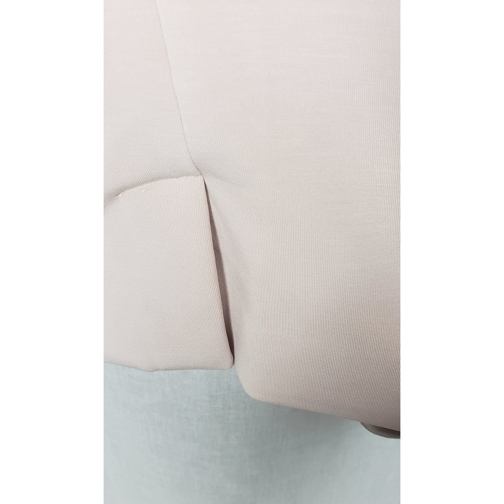 Skies Are Blue Pale Pink Open Front Blazer Jacket L Casual Office Work Spring - Picture 7 of 10